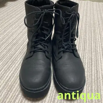 antiqua 탱크 밑창 부츠 블랙 LL 사이즈