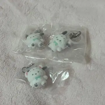 산리오 메지루시 액세서리 포근포근 스노우 포차코