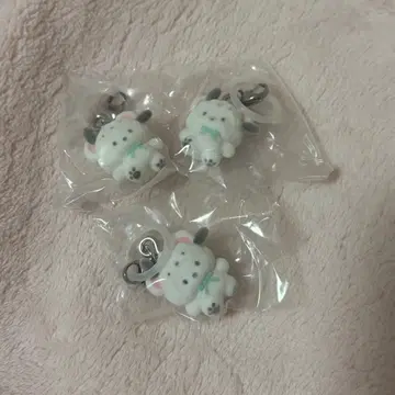 산리오 메지루시 액세서리 포근포근 스노우 포차코