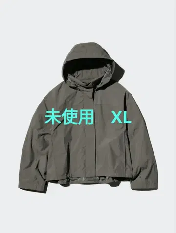 미사용 UNIQLO 윈드 블루프 스탠드 블루종 XL 올리브 XL
