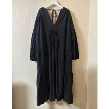 FRAMeWORK 퀼팅 원피스 블랙 36 롱 원피스