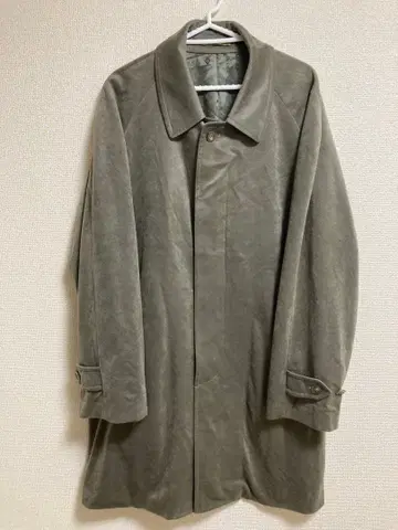 스텐카라 코트 남성용 무지 캐주얼 카키 계열 XL