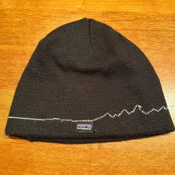 파타고니아 피셔맨 롤 비니 블랙 울 혼방 캐나다제