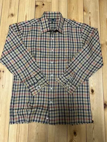 DAKS 남성용 긴팔 셔츠 M 사이즈