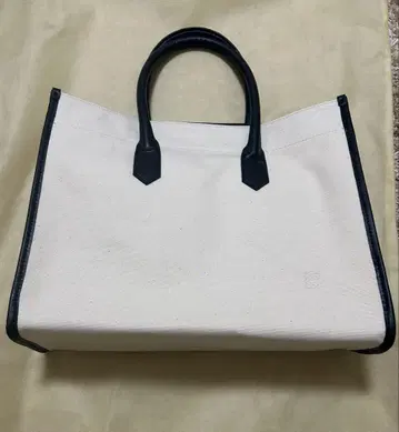 CRAFSTO 애플 가죽 & 오가닉 코튼 토트백