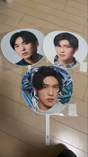 SnowMan 메구로 렌 부채 3종 세트