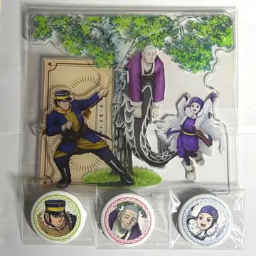 골든 카무이 어린이날 팝업 BIG 아크릴 스탠드 캔뱃지