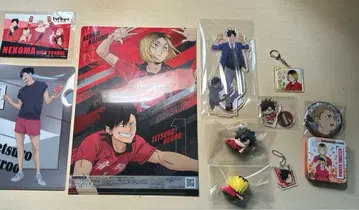 [ 새상품급 ] 하이큐 네코마 고교 굿즈 묶음 판매