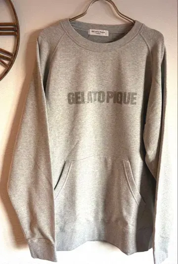 젤라피케 트레이닝복 로고 맨투맨 새상품 L 사이즈