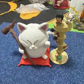 드래곤볼 피규어 세트 화이트 고양이