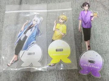 컬러풀 피치 극락탕 아크릴 스탠드