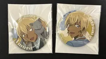 명탐정 코난 아무로 토오루 캐릭터 배지 컬렉션 고양이 캔뱃지 특전