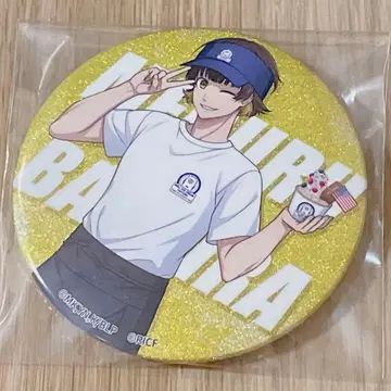 블루 록 롤 아이스 캔뱃지 글리터 바치라 등신