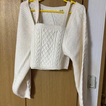 INGNI 케이블 볼레로 앙상블