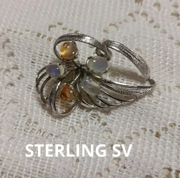 오팔? STERLING SV 브로치