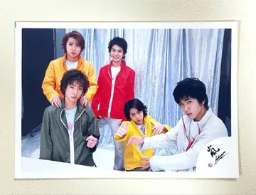 아라시 집합 공식 사진 2000년 퍼스트 콘서트 아라시 로고 4