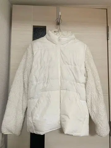 GAP 2way 플리스 자켓 보아 다운 슬리브리스 자켓