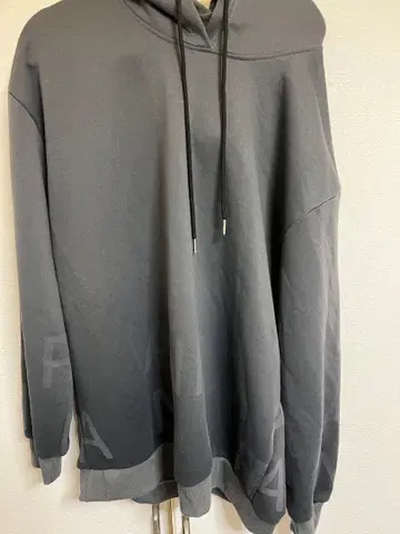 그레이 XL 후드 부착 후드티