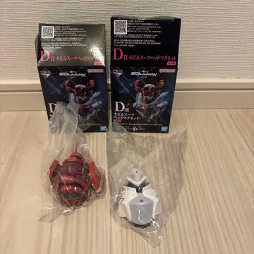 제일복권 건담 지크액스 D상 모빌슈트 마그넷 2종 세트