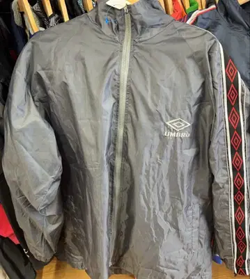 90s UMBRO 그레이 나일론 자켓