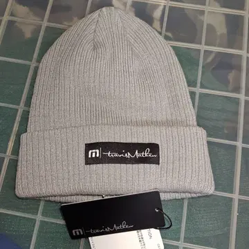 미사용 새상품 travisMathew 그레이 니트 모자