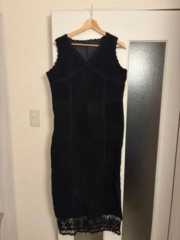 빈티지 스웨이드 원피스