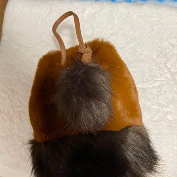 THE LION KING 퍼 숄더백