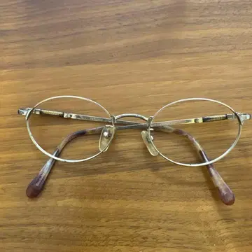 빈티지 renoma paris 메탈 프레임 리딩 글라스 렌즈 없음