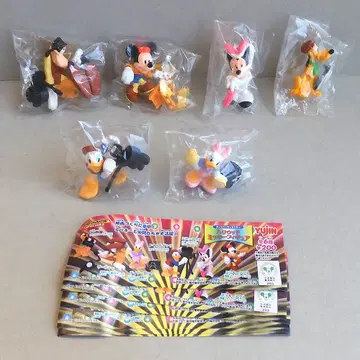 Yujin 할리우드 미키 피규어 전 6종 컴플리트 세트