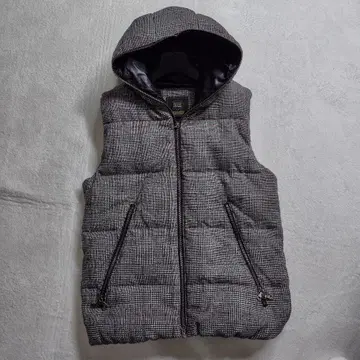 컨디션 최상 빔즈 다운 베스트 육중 글렌체크 퀼팅