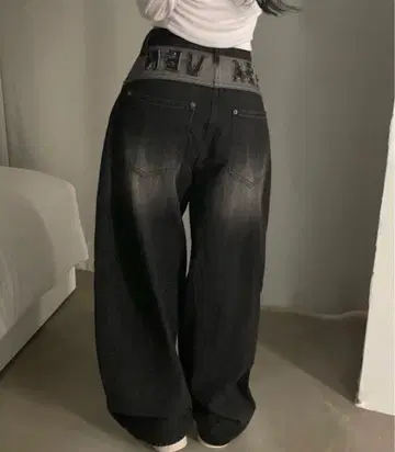 Develop Vst. 한국 브랜드 heaven 청바지 블랙 L 사이즈