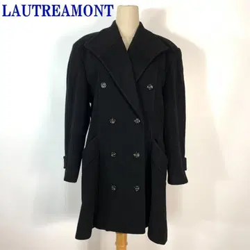 로트레아몽 피 코트 울 오버 사이즈 블랙 9 C8367