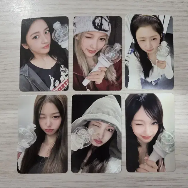 아이브 응원봉 예약특전 포카세트 포토카드 일괄 미개봉