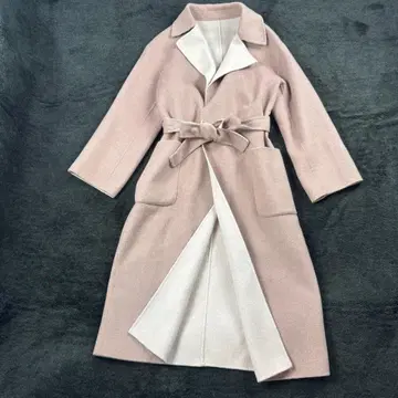 nanouniverse 리버서블 울 트렌치코트 벨트 포함