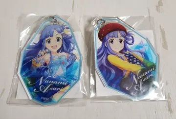 아이돌 마스터 신데렐라 걸스 아사리 나나미 아크릴 키링 2개