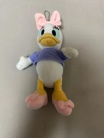 디즈니 데이지 인형 배지 키링