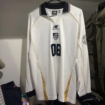 New Balance long sleeve game shirt white