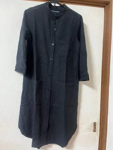 TIGRE BROCANTE 밴드 카라 셔츠 원피스