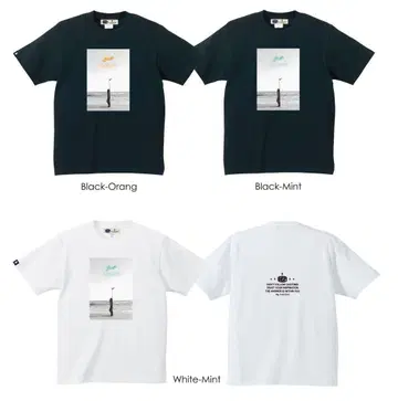 화이트 T셔츠 사진 프린트