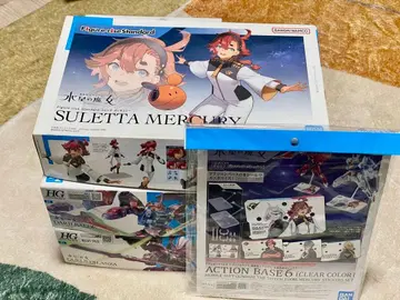 수성의 마녀 건담 프라모델 4세트