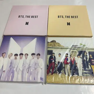 BTS 공식 BTS THE BEST 사진 캔버스 2종 세트