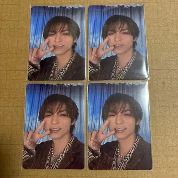 트레이딩 카드 야부 4점 세트