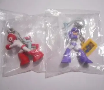 록맨 피규어 스트랩 이어폰 잭 2세트