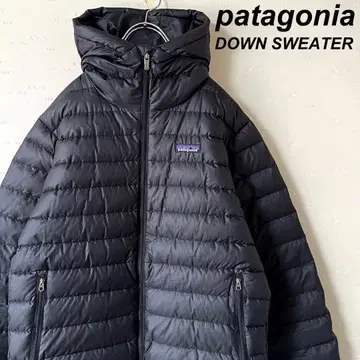 구제 의류 파타고니아 다운 스웨터 후드티 다운 자켓 다운 파카 블랙