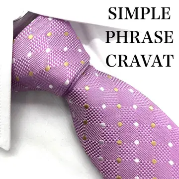 [새상품급] SIMPLE PHRASE CRAVAT 도트 넥타이 비즈니스