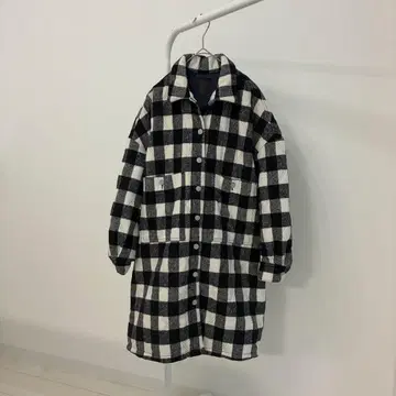 RNA 블록 체크 퀼트 자켓