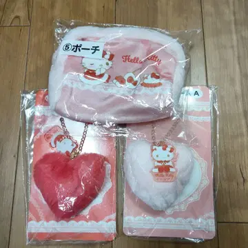 산리오 운수대통 복권 헬로키티 1번 복권 백참 2개 파우치