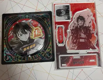 카구라바치 벌스데이 캔뱃지 & 아크릴 스탠드 카리히유키