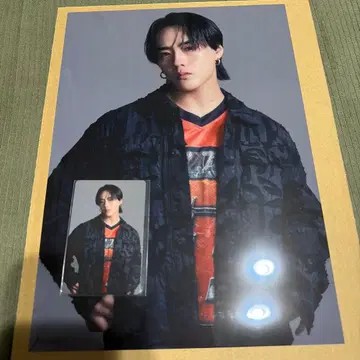 TJBB 럭키 드로우 NOSUKE 클리어 포스터 트레이딩 카드