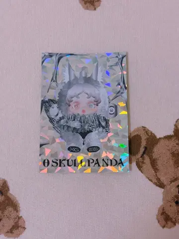 SKULLPANDA XG 콜라보 트레이딩 카드